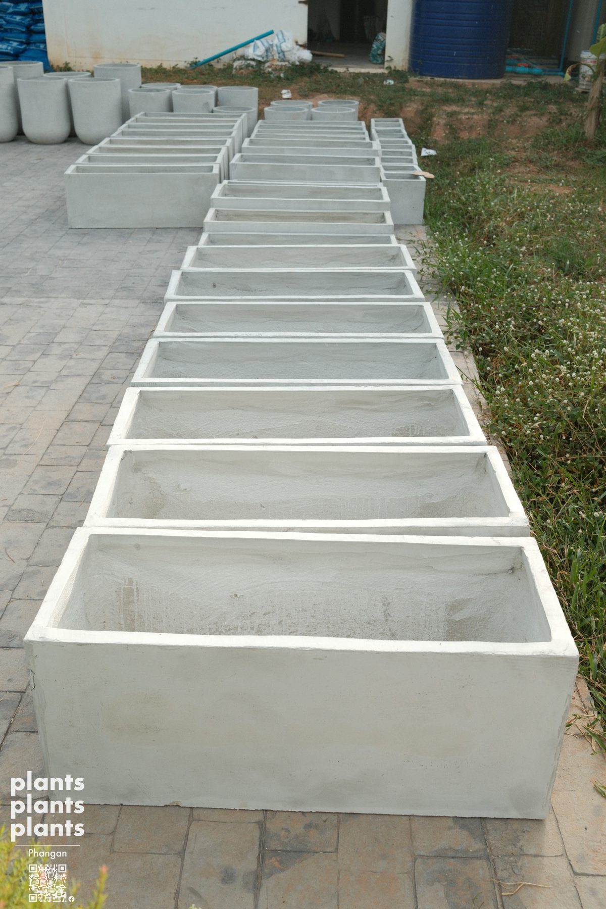 Rectangle pot