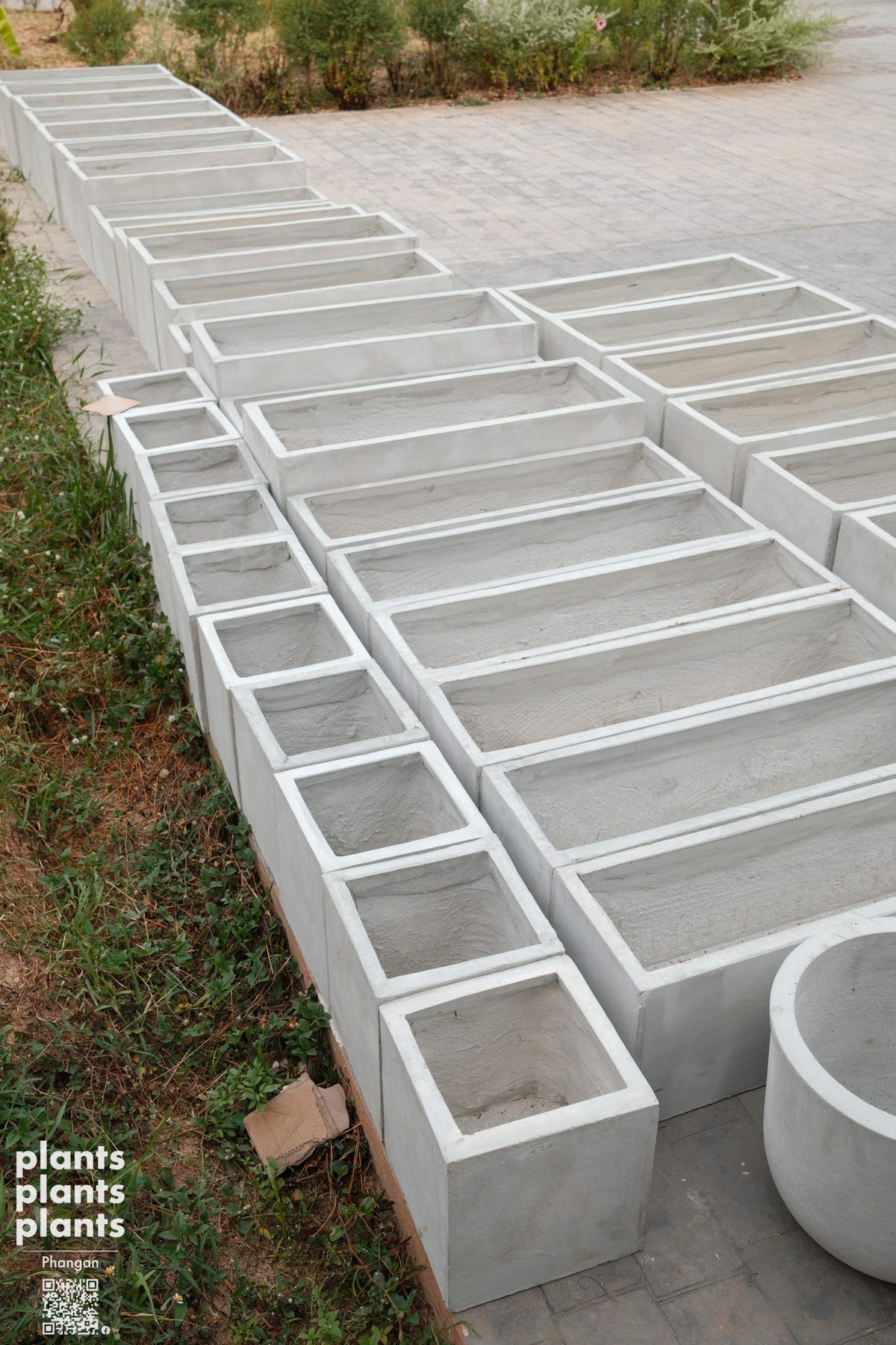 Rectangle pot