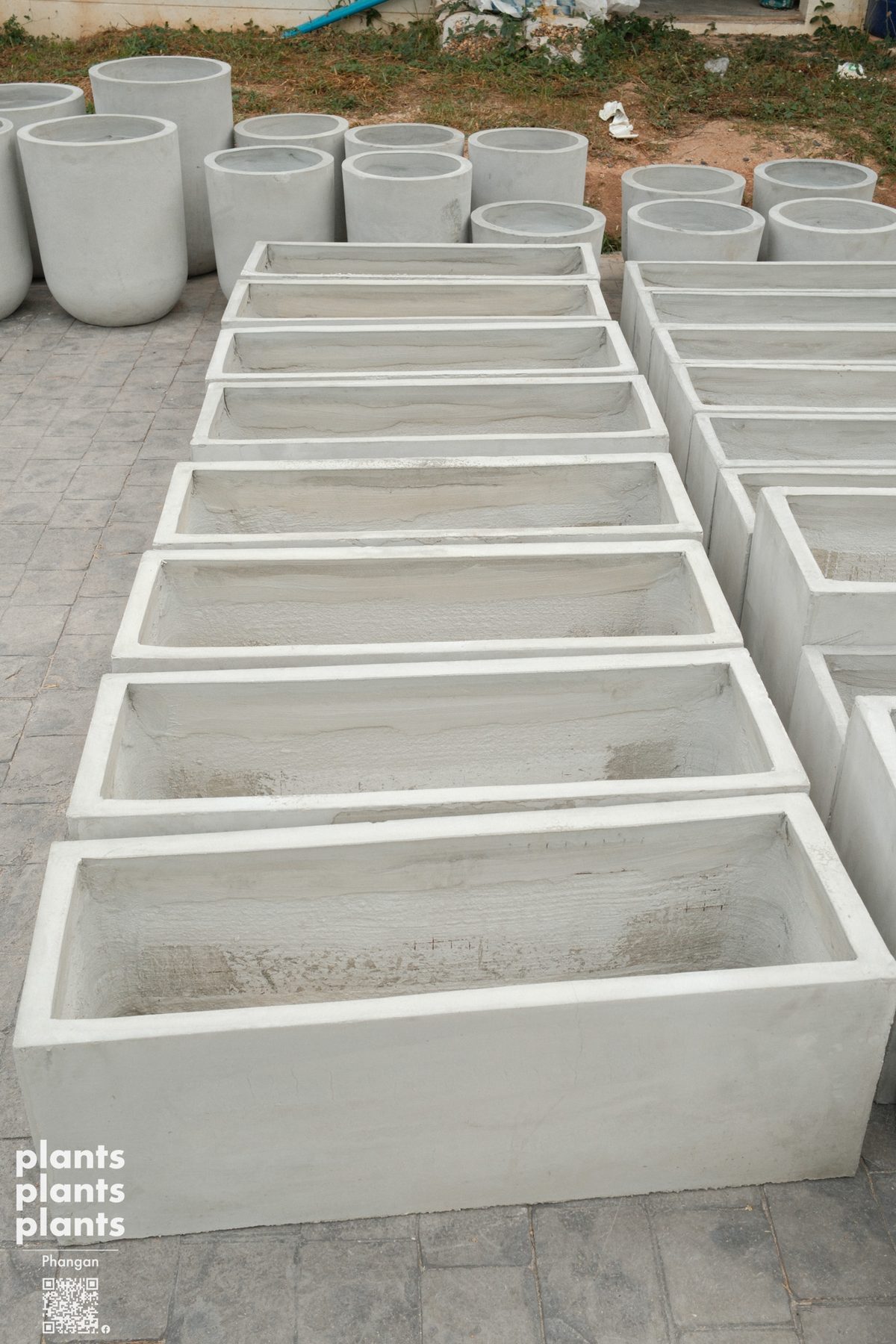 Rectangle pot